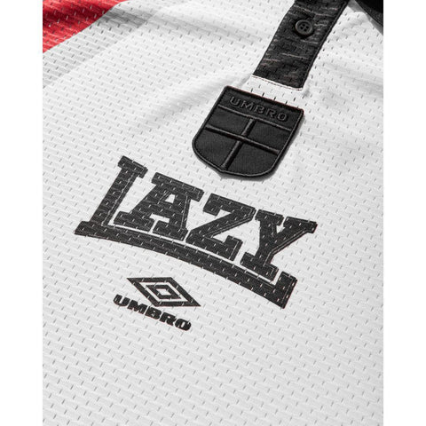 UMBRO 97/98 LAZY POLO T-SHIRT WHITE