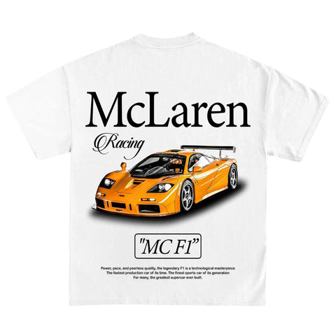 MCLAREN RACING GRAPHIC T-SHIRT WHITE