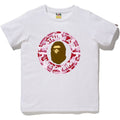BAPE CLOTHING BAPE ABC CAMO BUSY WORKS WHITE/PINK