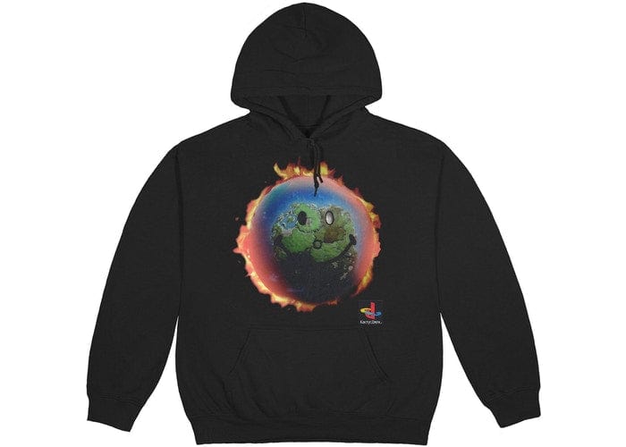TRAVIS SCOTT CLOTHING TRAVIS SCOTT THE SCOTTS WORLD HOODIE BLACK