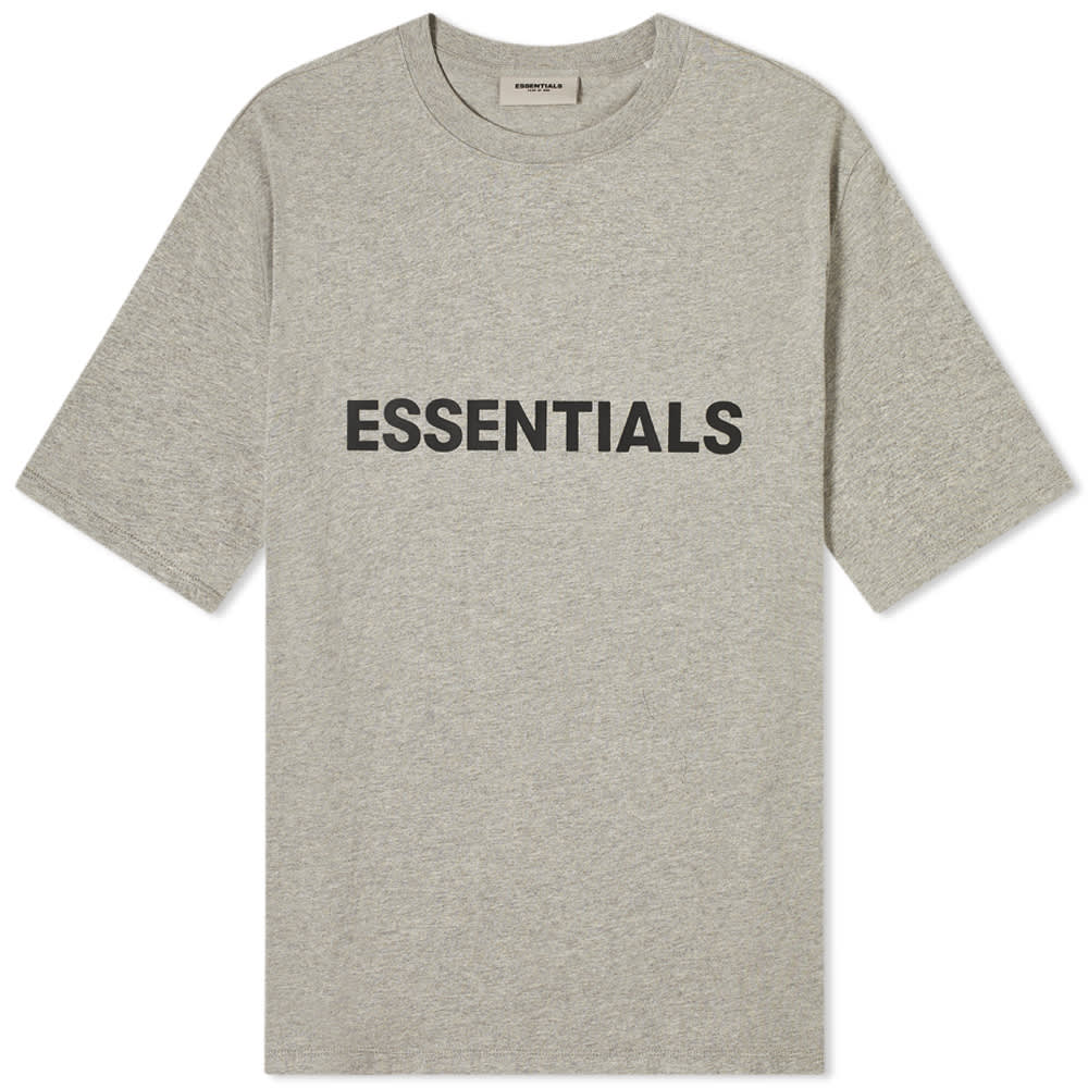 ESSENTIALS CLOTHING ESSENTIALS  FOG TEE DARK HEATHER GREY