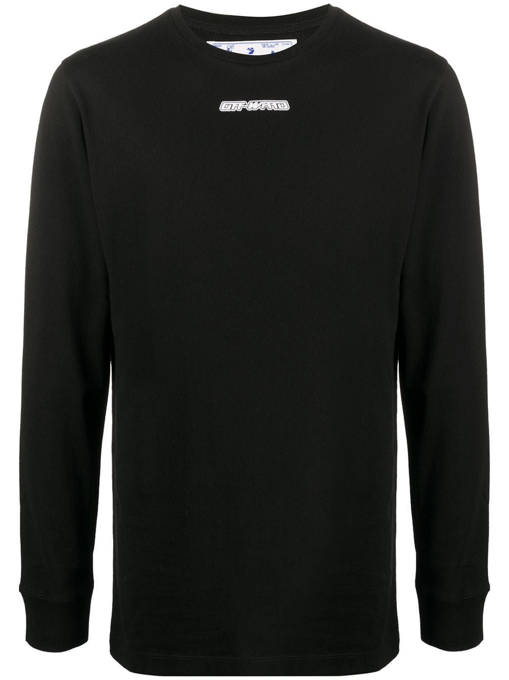 OFF WHITE CLOTHING OFF WHITE BLACK MARKER ARROWS LONG SLEEVE BLACK/BLUE qHjAyjaMt