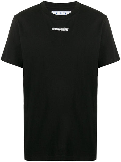 OFF WHITE CLOTHING OFF WHITE BLACK MARKER ARROWS T-SHIRT BLACK/RED