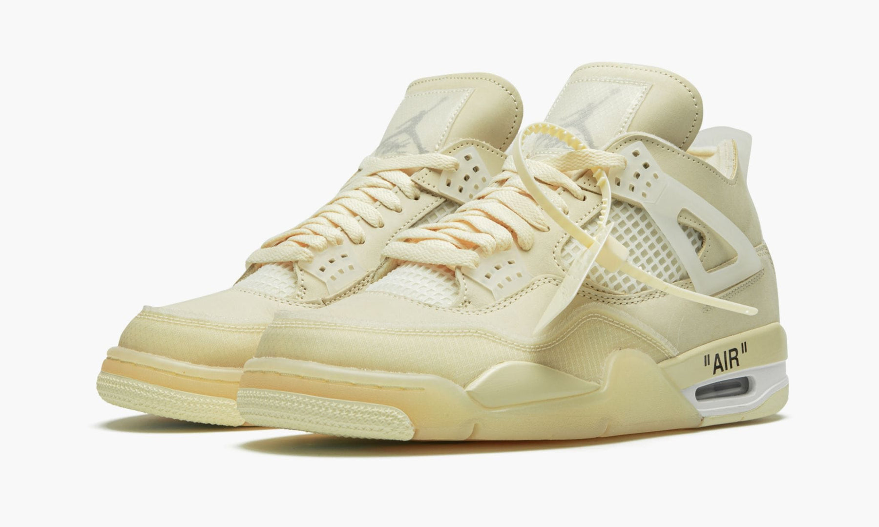 JORDAN 4 OFF WHITE SAIL – ONE OF A KIND