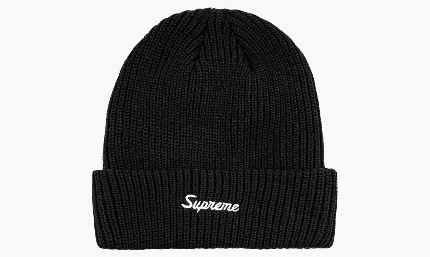 SUPREME ACCESSORIES SUPREME LOOSE GAUGE BEANIE BLACK