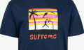 SUPREME CLOTHING SUPREME DUNK TEE NAVY