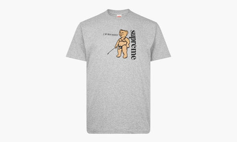 SUPREME CLOTHING SUPREME NOT SORRY T-SHIRT GREY zc1PPDZH3