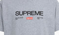 SUPREME CLOTHING SUPREME EST.1994 TEE GREY
