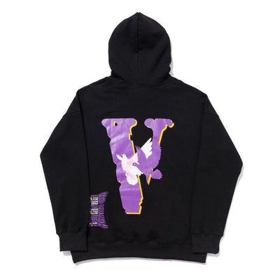 VLONE CLOTHING NAV X VLONE DOVE HOODIE BLACK