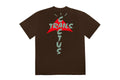 TRAVIS SCOTT CLOTHING TRAVIS SCOTT CJ TRAILS ASSN T-SHIRT BROWN