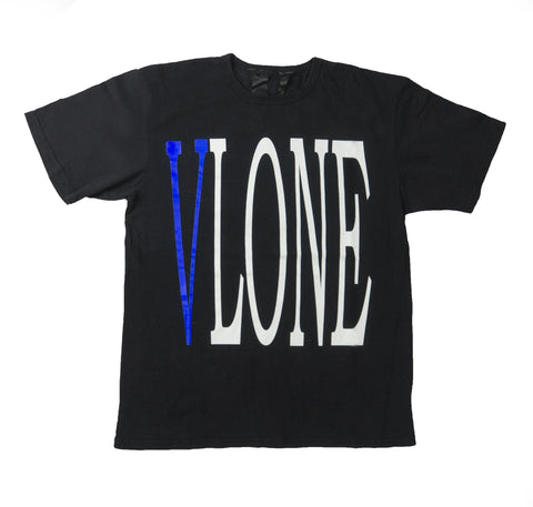 VLONE CLOTHING VLONE STAPLE TEE BLUE