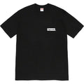 SUPREME CLOTHING SUPREME SPIRAL TEE SHIRT BLACK