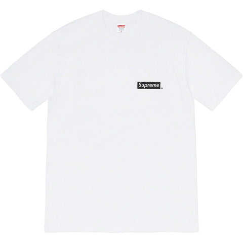 SUPREME CLOTHING SUPREME SPIRAL TEE SHIRT WHITE