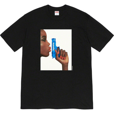 SUPREME CLOTHING SUPREME WATER PISTOL TEE SHIRT BLACK