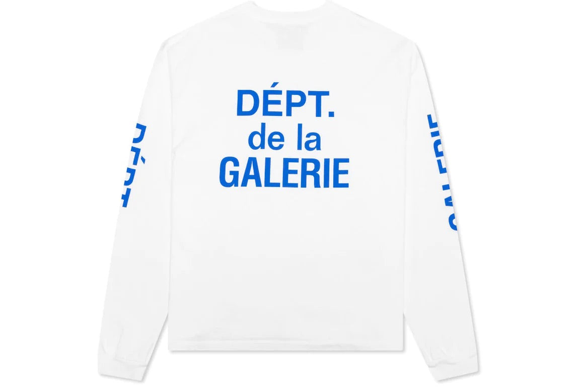 GALLERY DEPT FRENCH COLLECTOR LONG SLEEVE WHITE BLUE