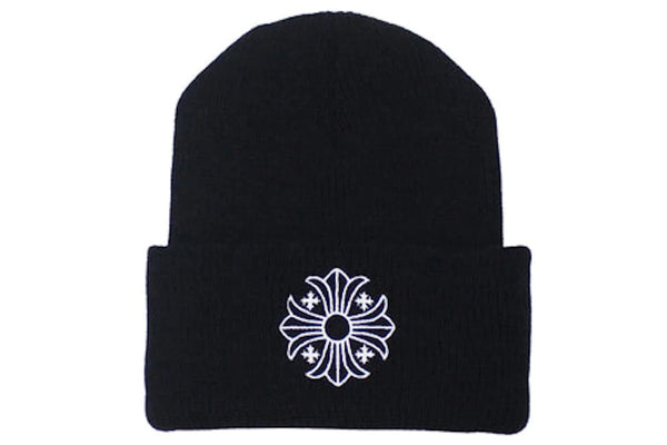 【正規品】Chrome Hearts Logo Beanie Black Chrome Hearts Logo Beanie Black - US