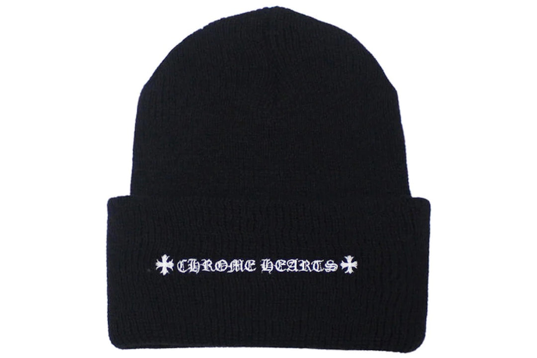 Buy Chrome Hearts Triple Cross Patch Beanie Online at Groupie