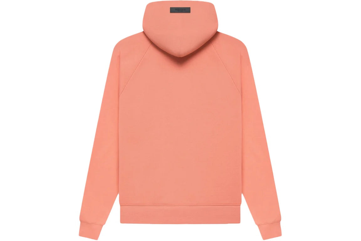 ESSENTIALS FOG HOODIE CORAL