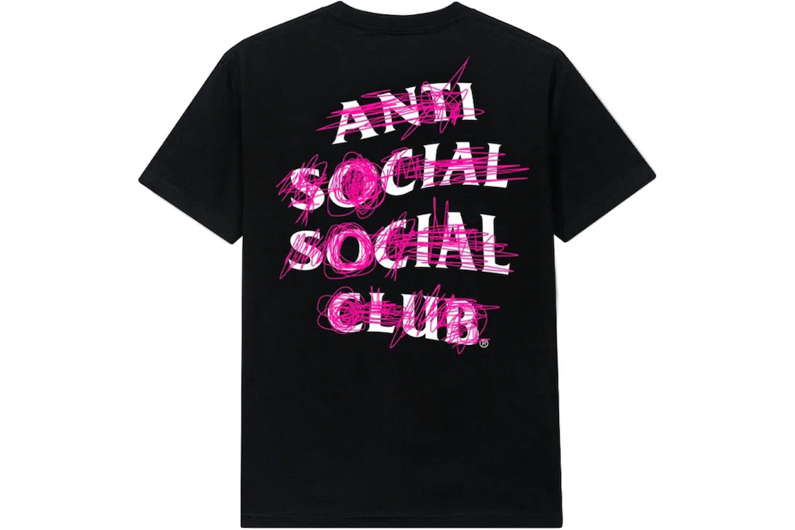 ANTI SOCIAL SOCIAL CLUB NEVERMIND TEE BLACK