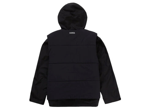 SUPREME 2 IN 1 GORE-TEX SHELL WIND STOPPER VEST BLACK