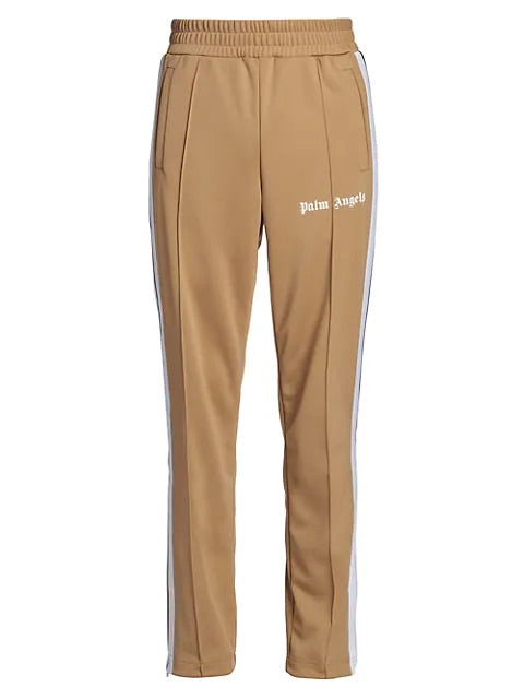 PALM ANGELS CLASSIC TRACK PANTS BEIGE