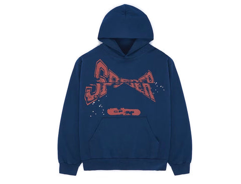 SP5DER ADULT HOODIE NAVY