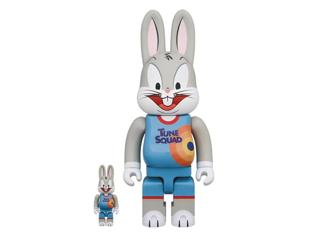 BEARBRICK X SPACE JAM BUGS BUNNY 100 % &AMP; 400 %.