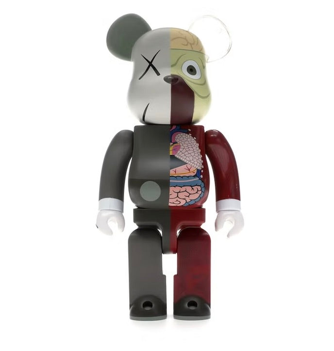 BEARBRICK KAWS DISSÉQUÉ 400% BRUN