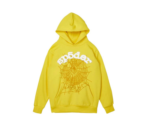 SP5DER WEBSUIT HOODIE YELLOW