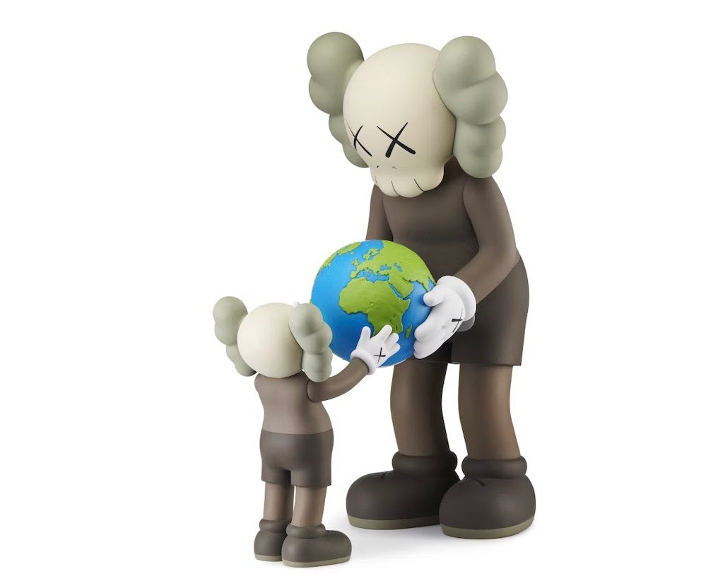 KAWS THE PROMISE VINYL FIGURE BROWN