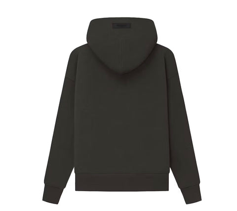 ESSENTIALS FOG HOODIE OFF BLACK SS23