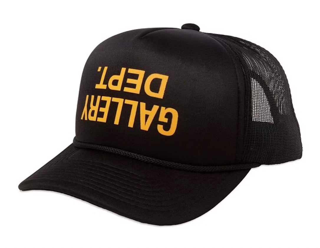 GALLERY DEPT. TRUCKER HAT BLACK