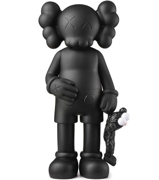 KAWS SHARE VINYL FIGURE BLACK