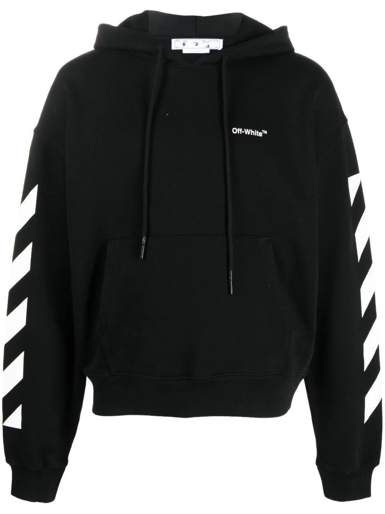 OFF-WHITE DIAG HELVETICA HOODIE