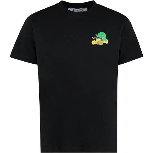 OFF-WHITE BRUSH ARROW T-SHIRT BLACK