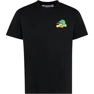 OFF-WHITE BRUSH ARROW T-SHIRT BLACK