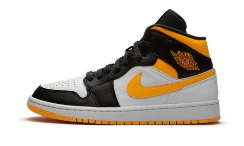 JORDAN 1 MID LASER ORANGE / BLACK WMNS