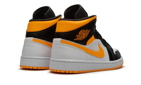 JORDAN 1 MID LASER ORANGE / BLACK WMNS