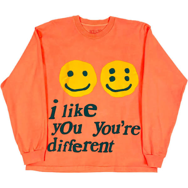 CPFM I LIKE YOU YOU'RE DIFFERENT ORANGE LONG SLEEVE