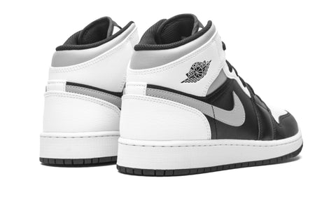 JORDAN 1 MID WHITE SHADOW GS