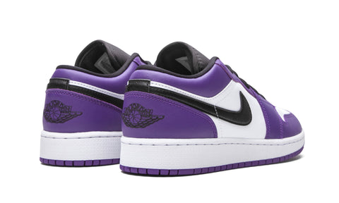 JORDAN 1 LOW COURT PURPLE GS