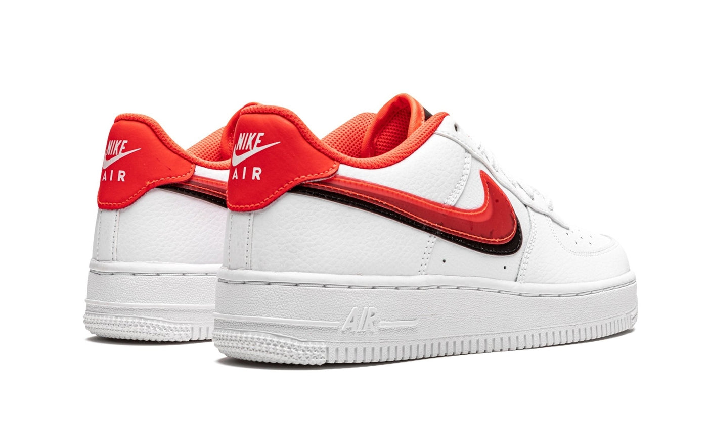 NIKE AIR FORCE 1 DOUBLE SWOOSH RED