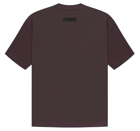 ESSENTIALS FOG T-SHIRT PLUM SS23