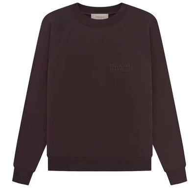 ESSENTIALS FOG CREWNECK PLUM SS23