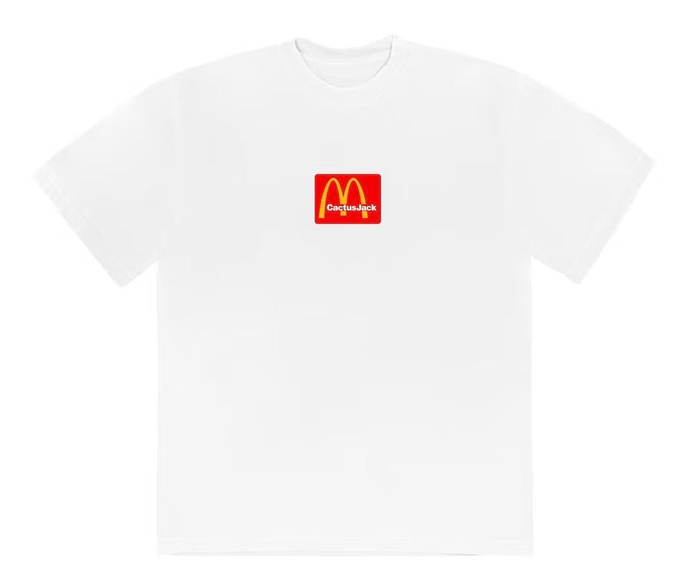 TRAVIS SCOTT X MCDONALDS SESAME T-SHIRT WHITE