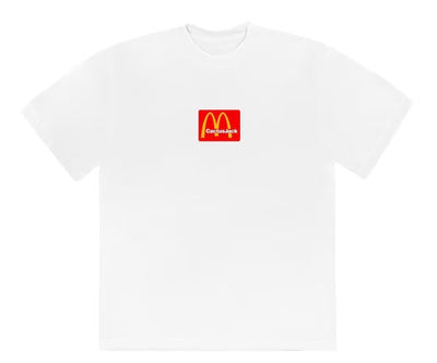 TRAVIS SCOTT X MCDONALDS SESAME T-SHIRT WHITE