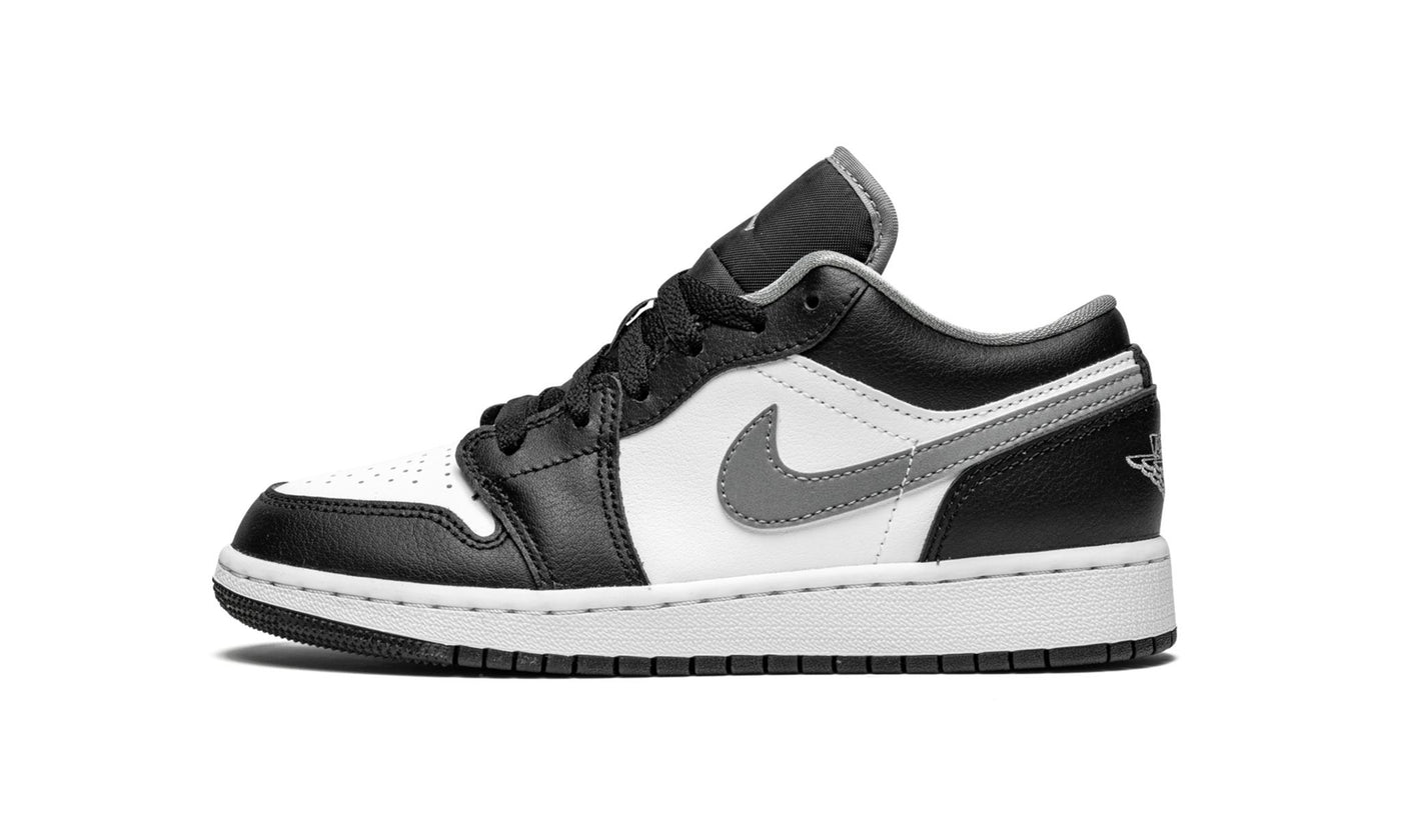 JORDAN 1 LOW BLACK/WHITE/GREY GS