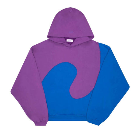 ERL SPIRAL HOODIE ERL BLUE / PURPLE