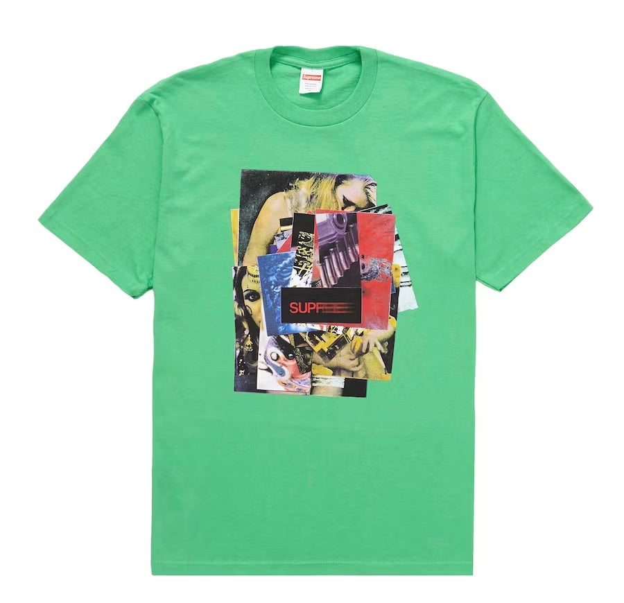 SUPREME STACK TEE GREEN