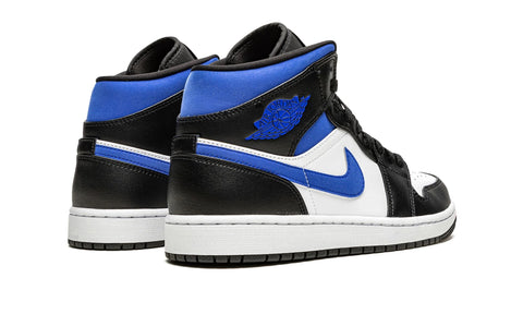 JORDAN 1 MID WHITE BLACK ROYAL